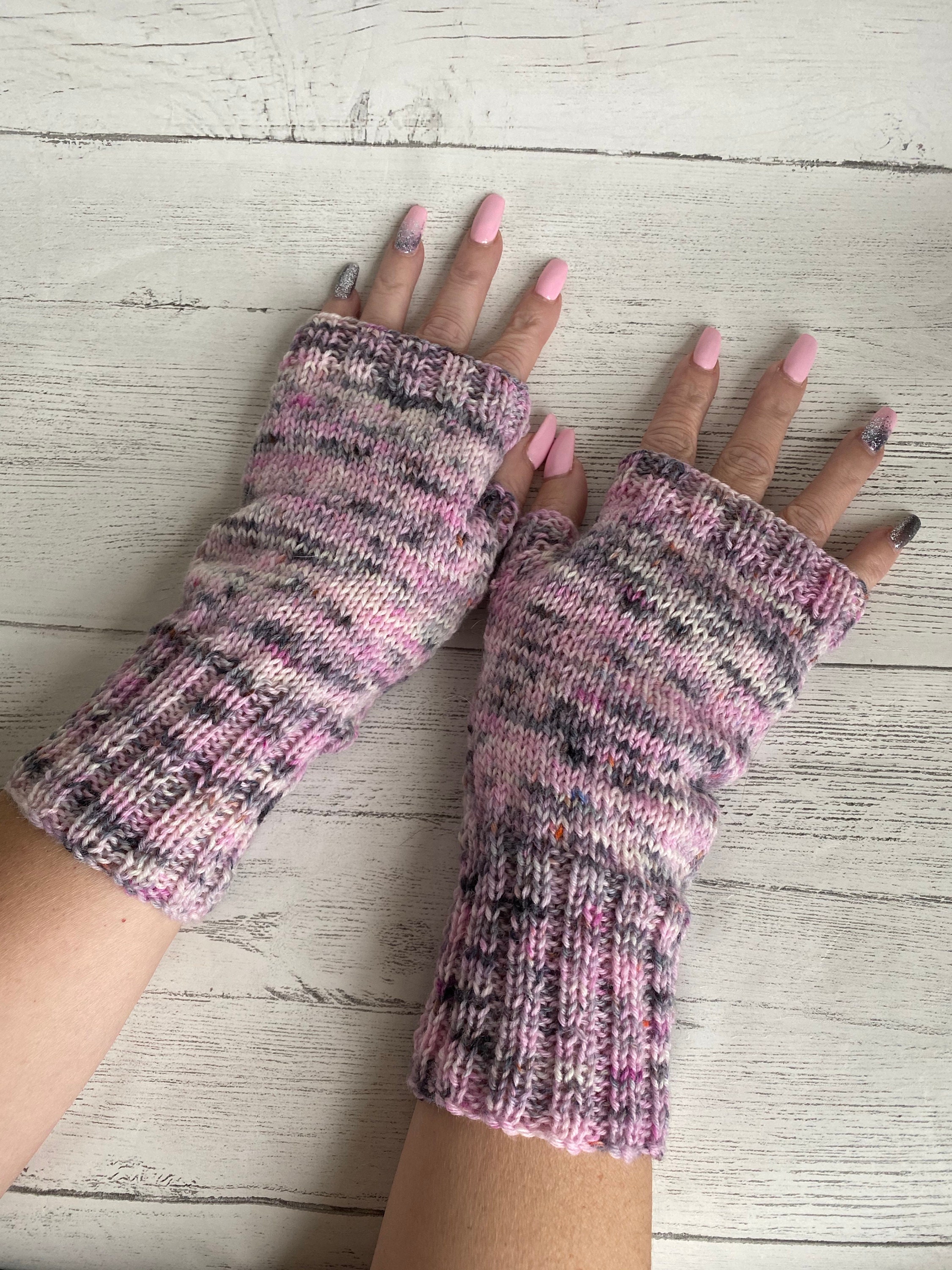 mezzi guanti scalda mano uncinetto - Donna - Abbigliamento - di Le