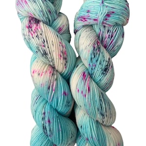 sock yarn hand dyed 100g skien