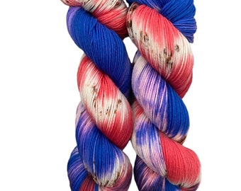 sock yarn hand dyed 100g skien