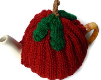 Apple Tea Cozy Knitting Pattern: For 2-6 Cup Pots