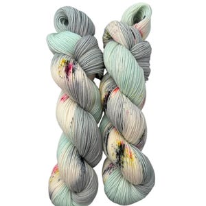 sock yarn hand dyed 100g skien