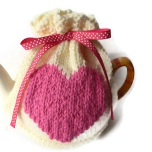 tea cozy  knitting pattern pdf file uk seller