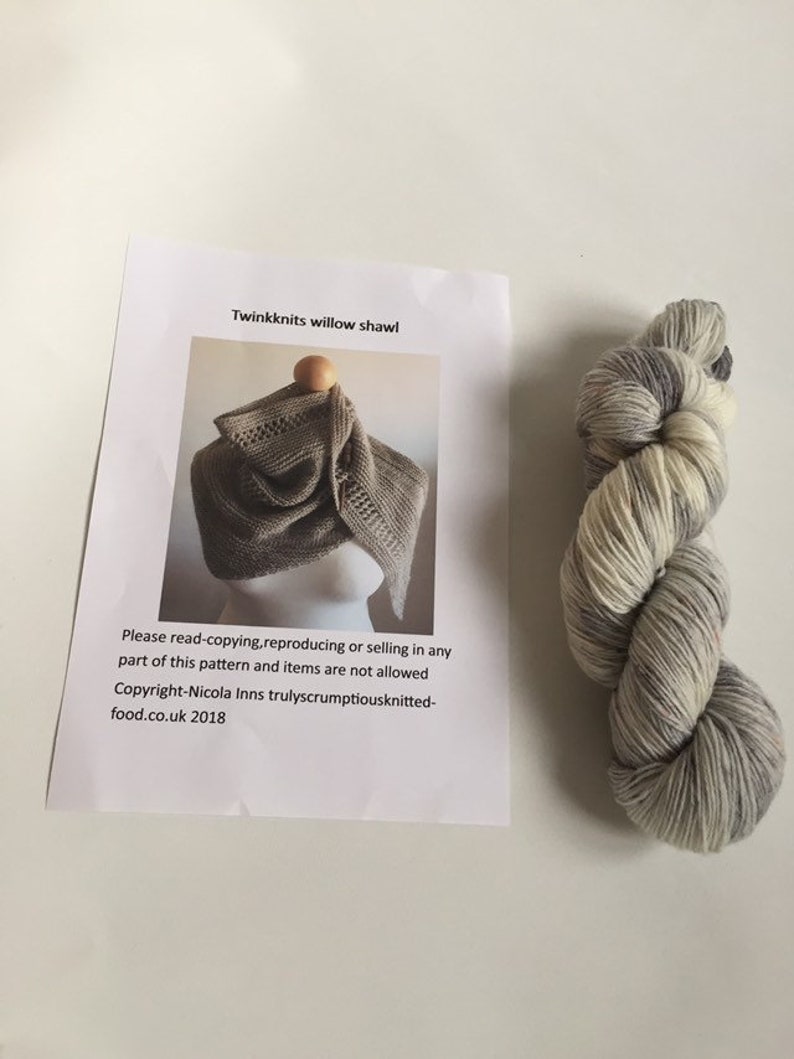 Shawl Knitting Kit Etsy UK