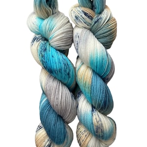 sock yarn hand dyed 100g skien