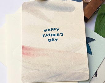Happy Father's Day Card - Fathers Day Cards - from kids - Fathers Day Card - 1st Fathers Day - Card for Dad