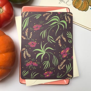 Tarjeta de felicitación de otoño, paquete de tarjetas de otoño, tarjetas de otoño, paquete de tarjetas de Acción de Gracias, lindas tarjetas de otoño, juego de tarjetas de otoño en blanco, tarjetas de jardín