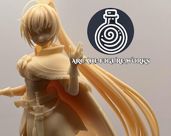 Nanashi Mumei 1/7 Scale Figure – Unpainted Resin Model Garage Kit | 260mm Tall