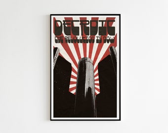 The Revolution is Now - Detroit Print