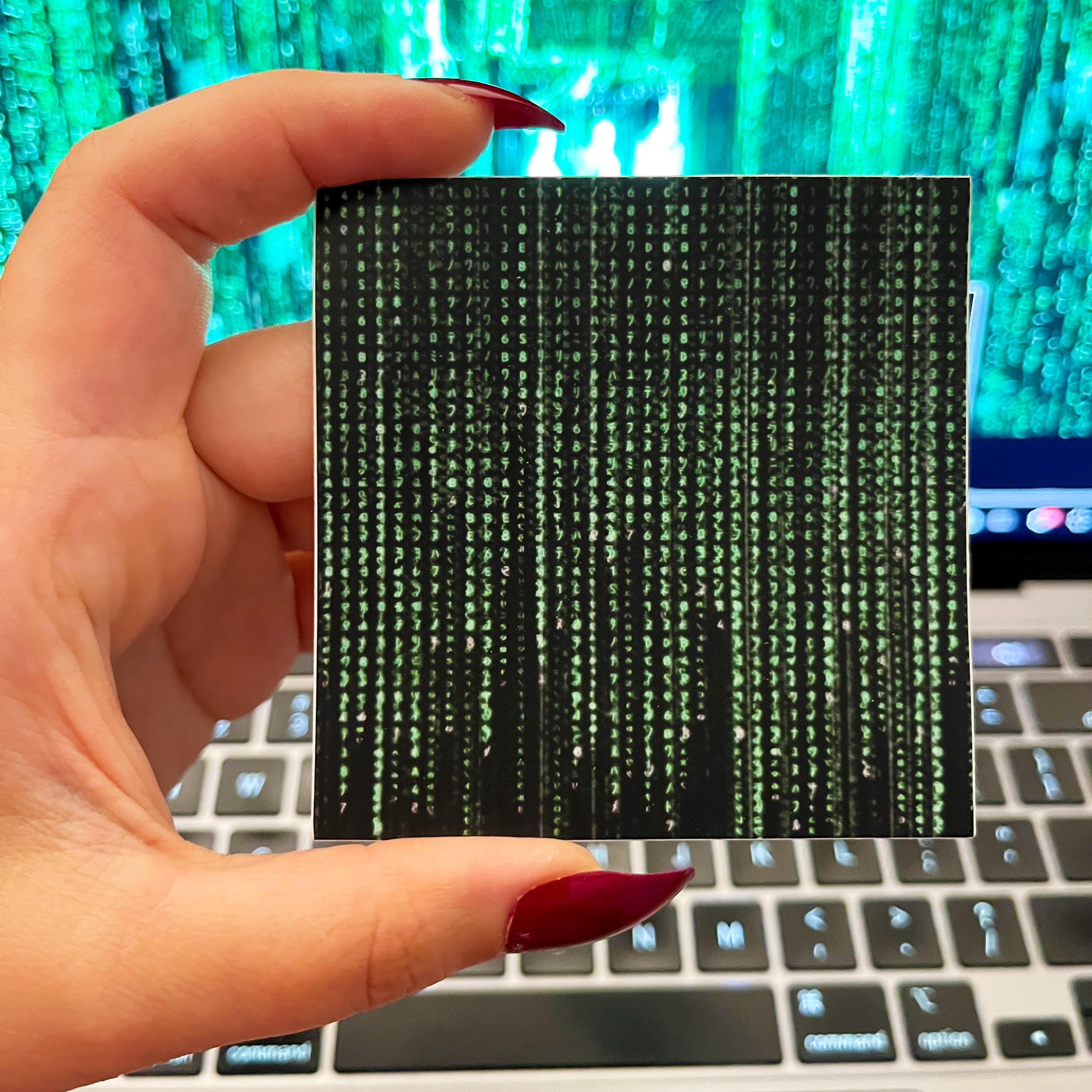 The Matrix - Matrix Code Vinyl Sticker / Decal