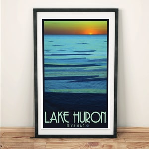 Lake Huron, Michigan 11x17 Print image 2