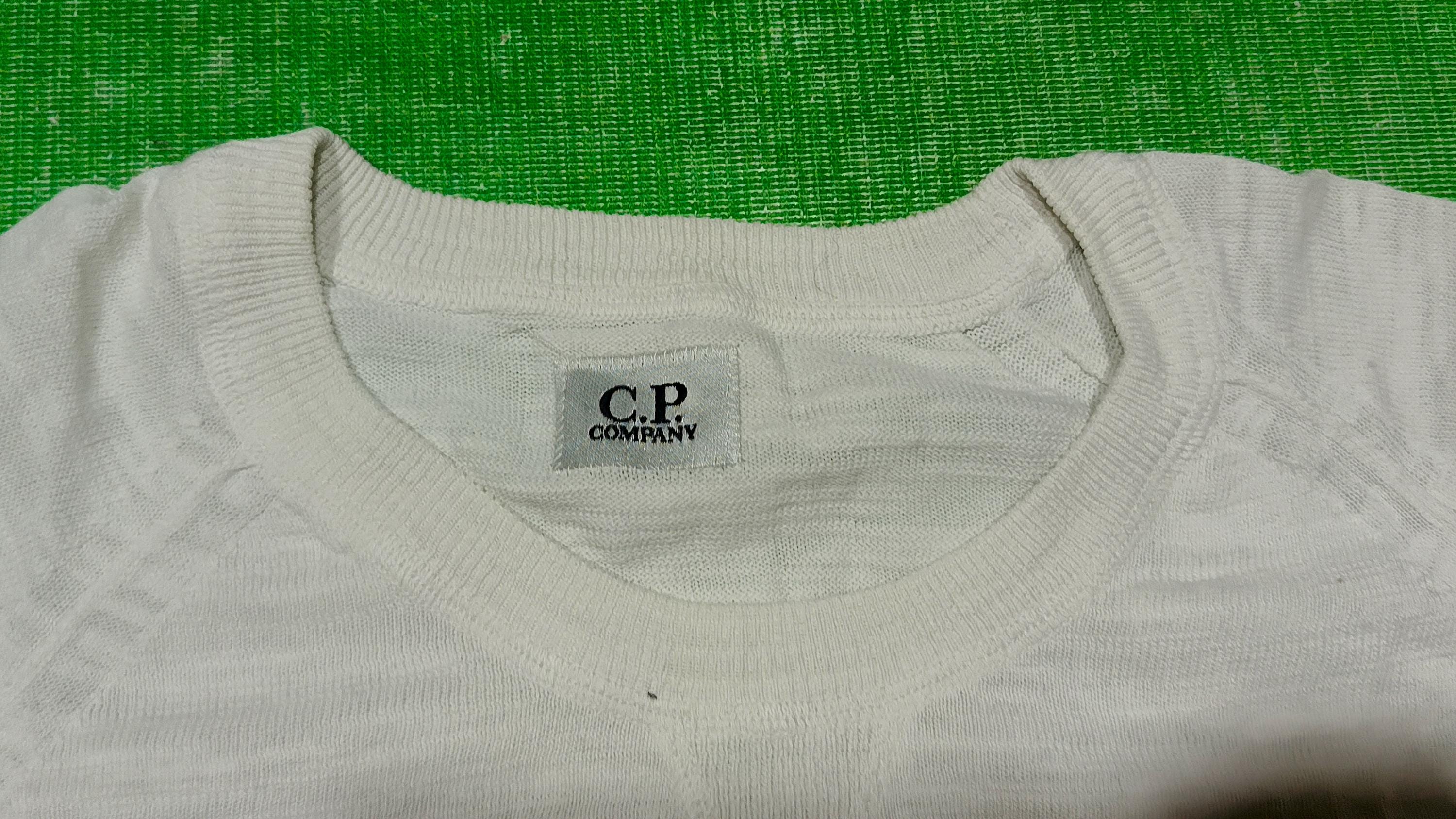 ヴィンテージ CP Company コットンニットセーター：イタリアデザイナー 