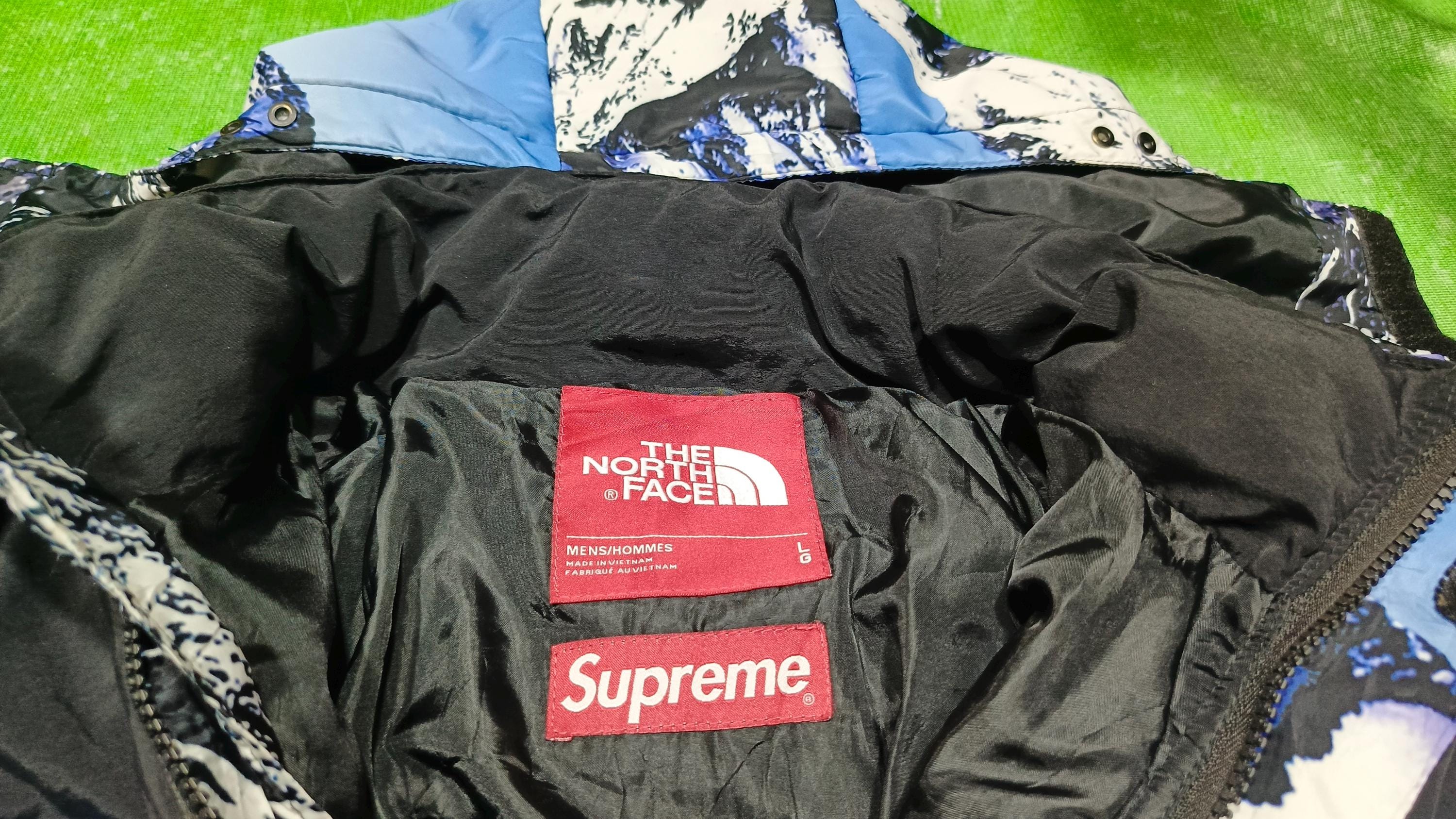 Supreme X the North Face Baltoro Puffer Jacket | Blue Mountain 