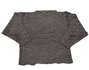 Pull style Coogi vintage des années 90 taille M pull à motifs rétro Cosby Biggie Jumper