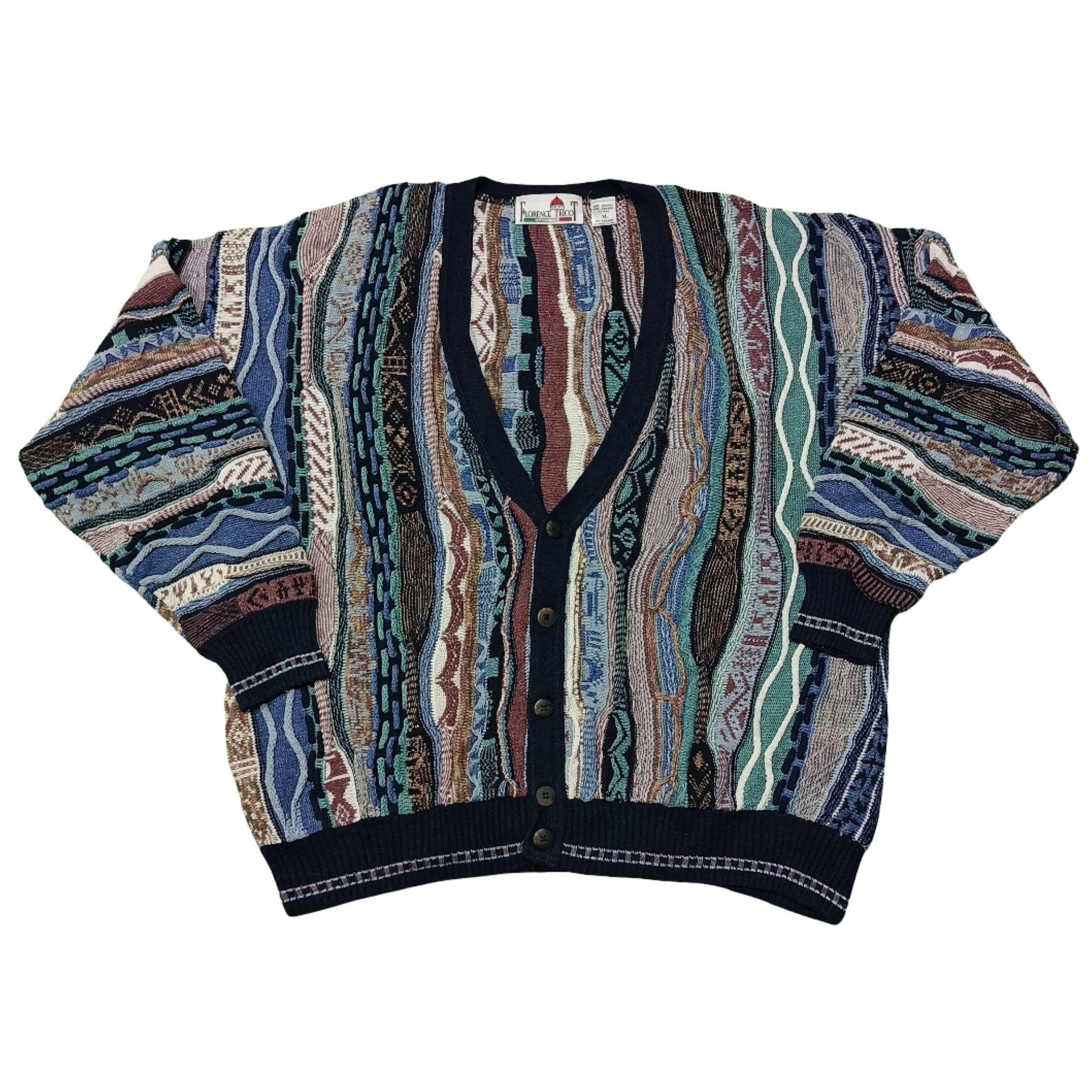 Coogi Cardigan - Etsy
