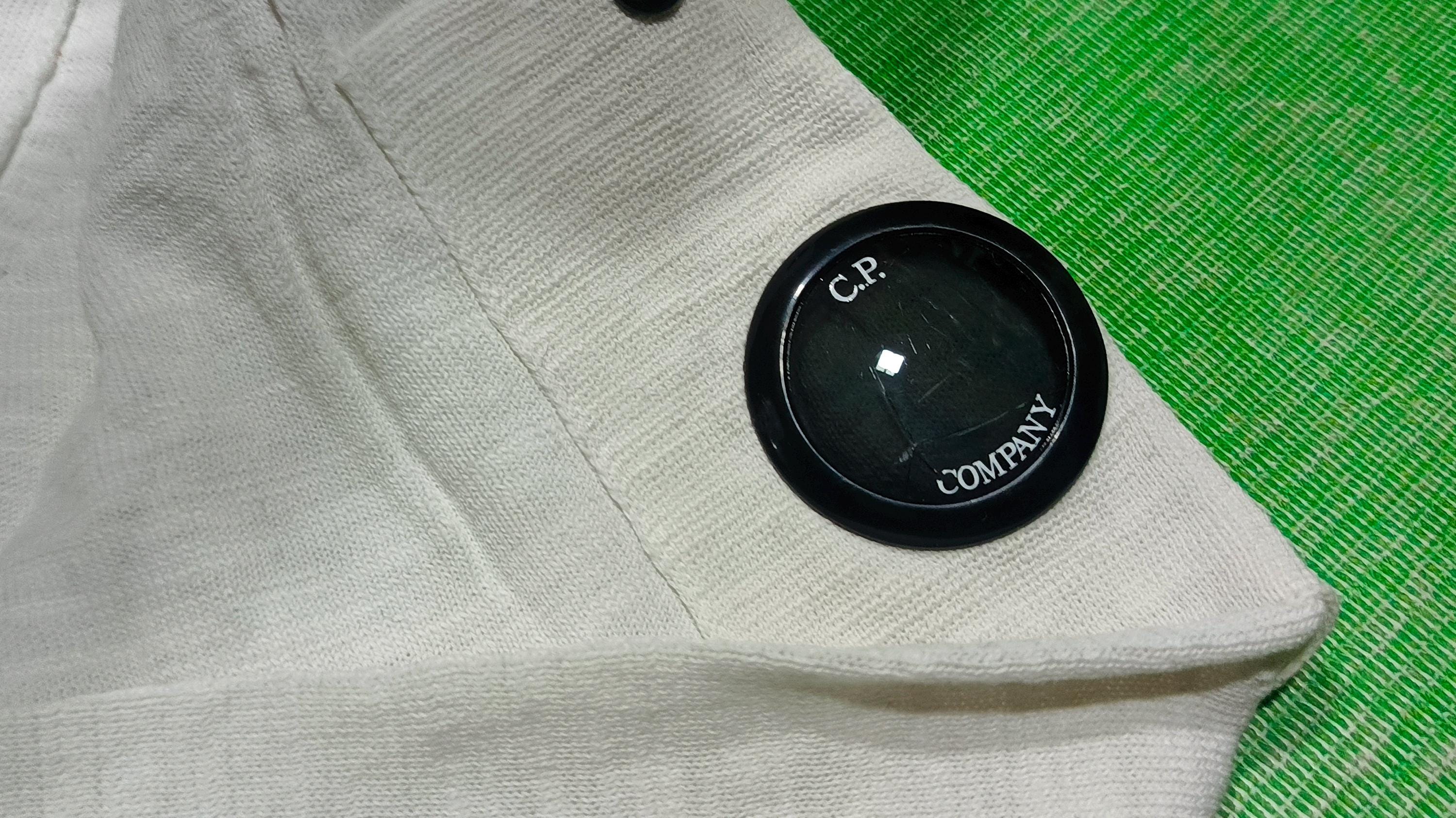 ヴィンテージ CP Company コットンニットセーター：イタリアデザイナー