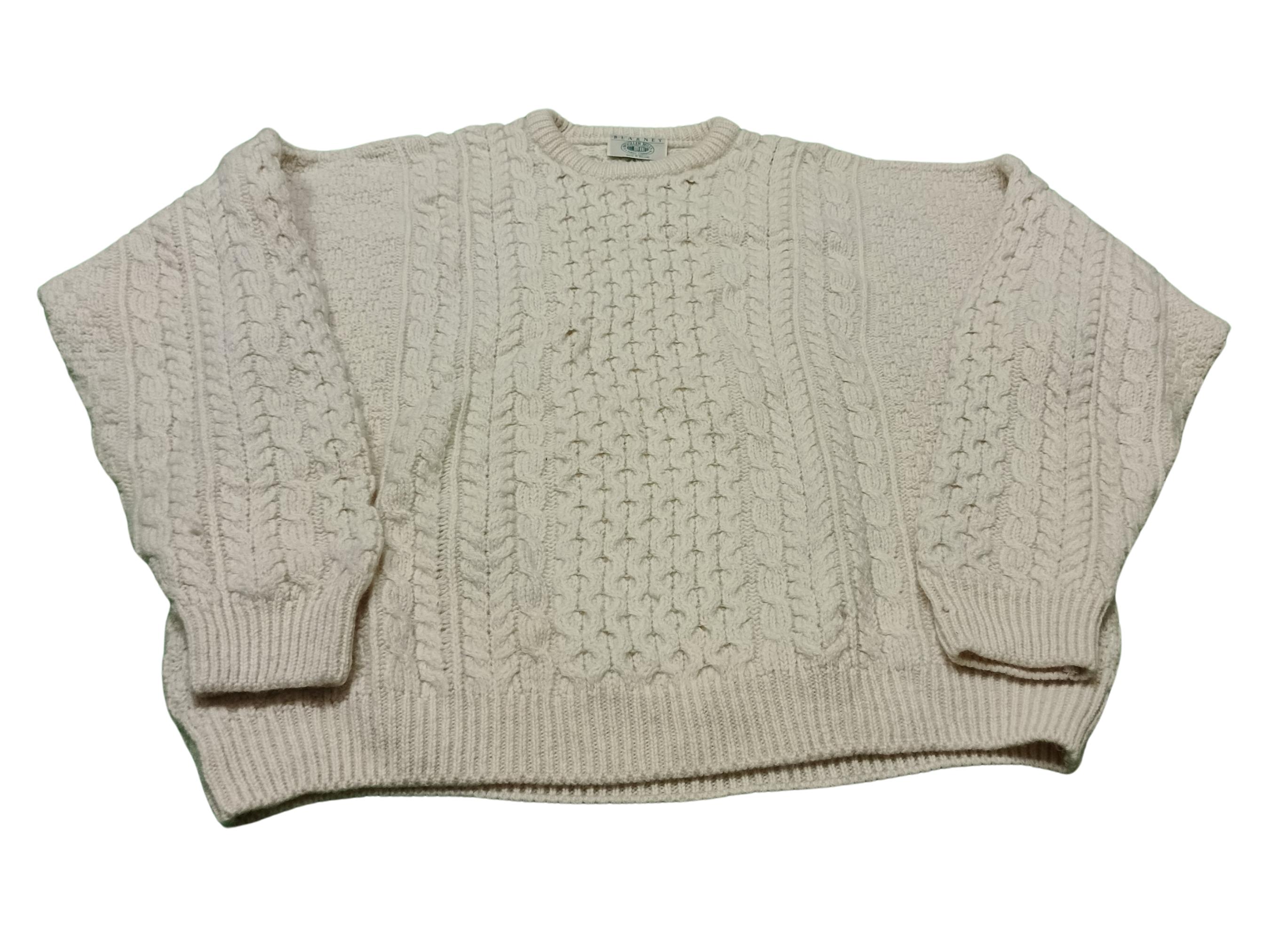 ヴィンテージ Blarney Woolen Mills アランニット フィッシャーマン