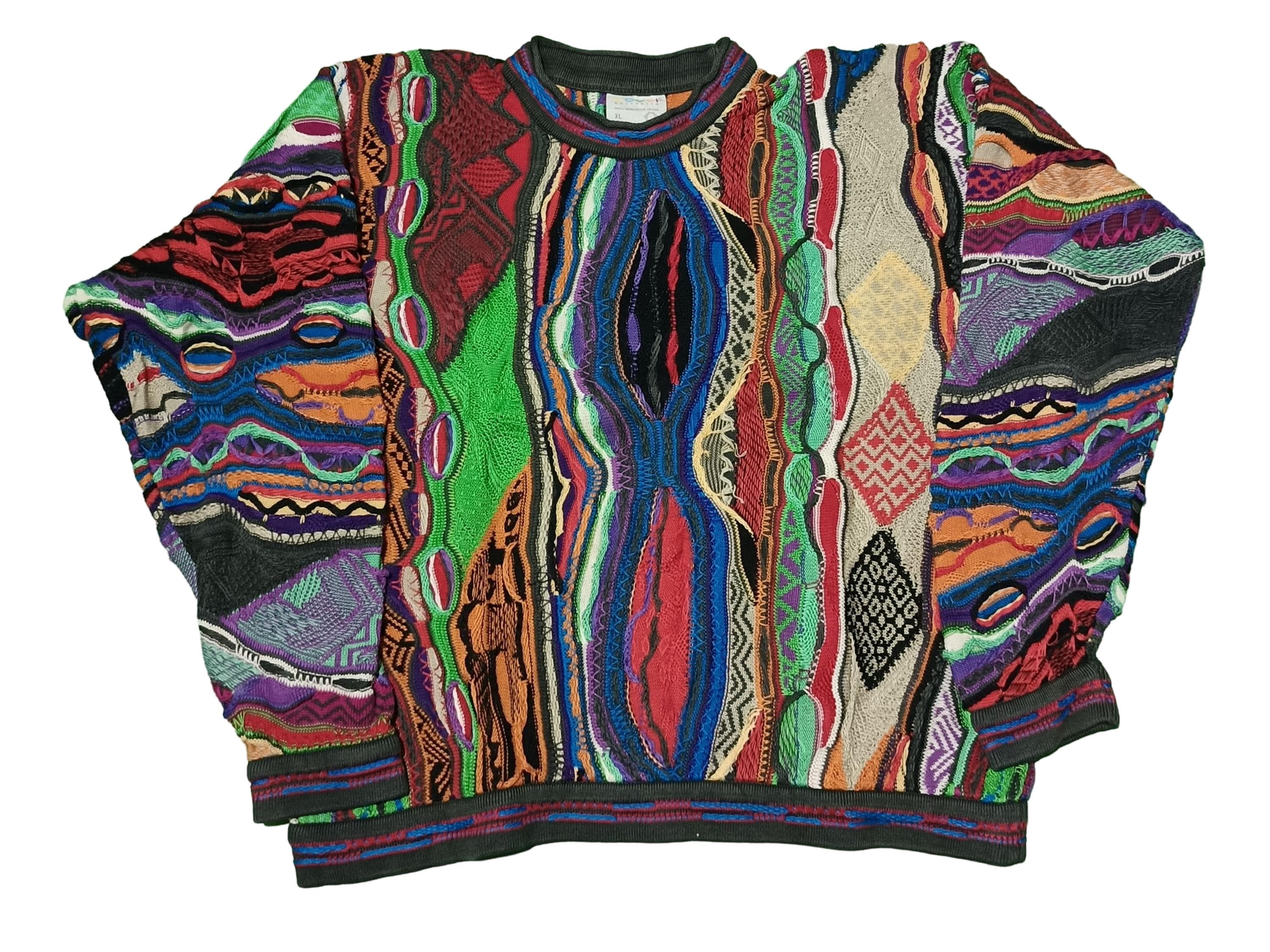 Blue Coogi Sweater - Etsy Blue Coogi Sweater - Etsy