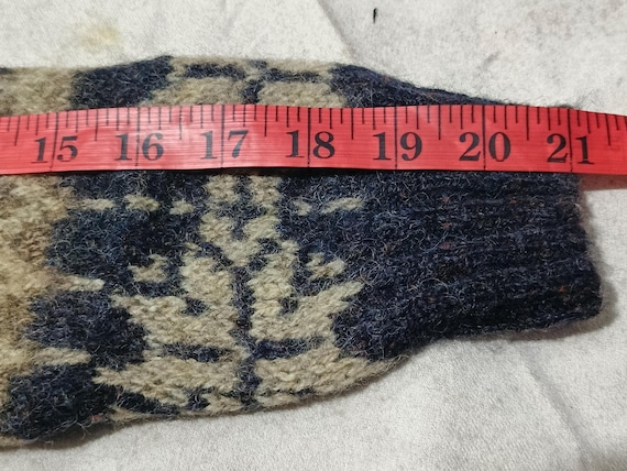 Vintage Handmade Honeybea Patchwork Cardigan | Up… - image 7