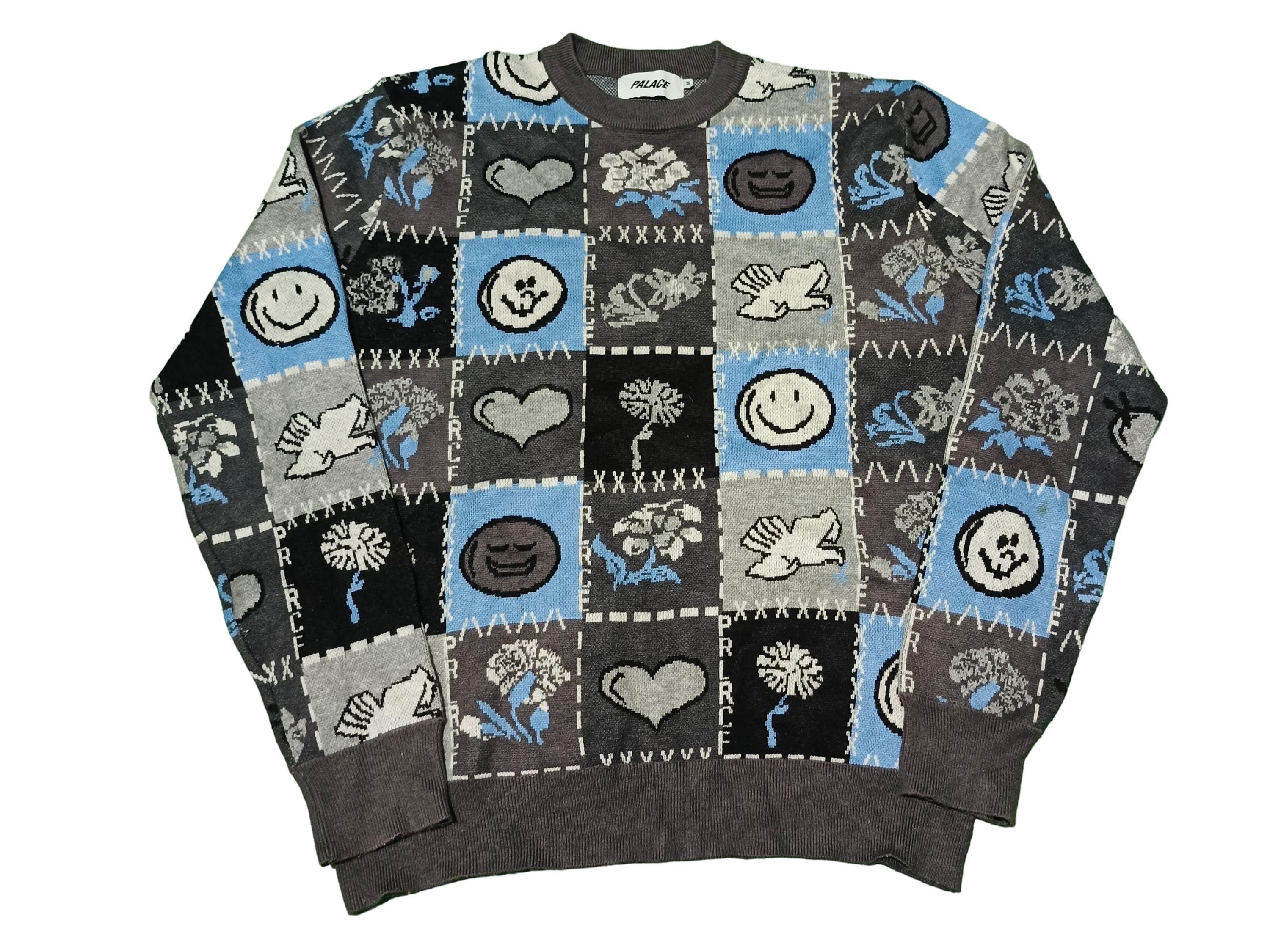palace love dove knit purple sサイズ 【公式通販】