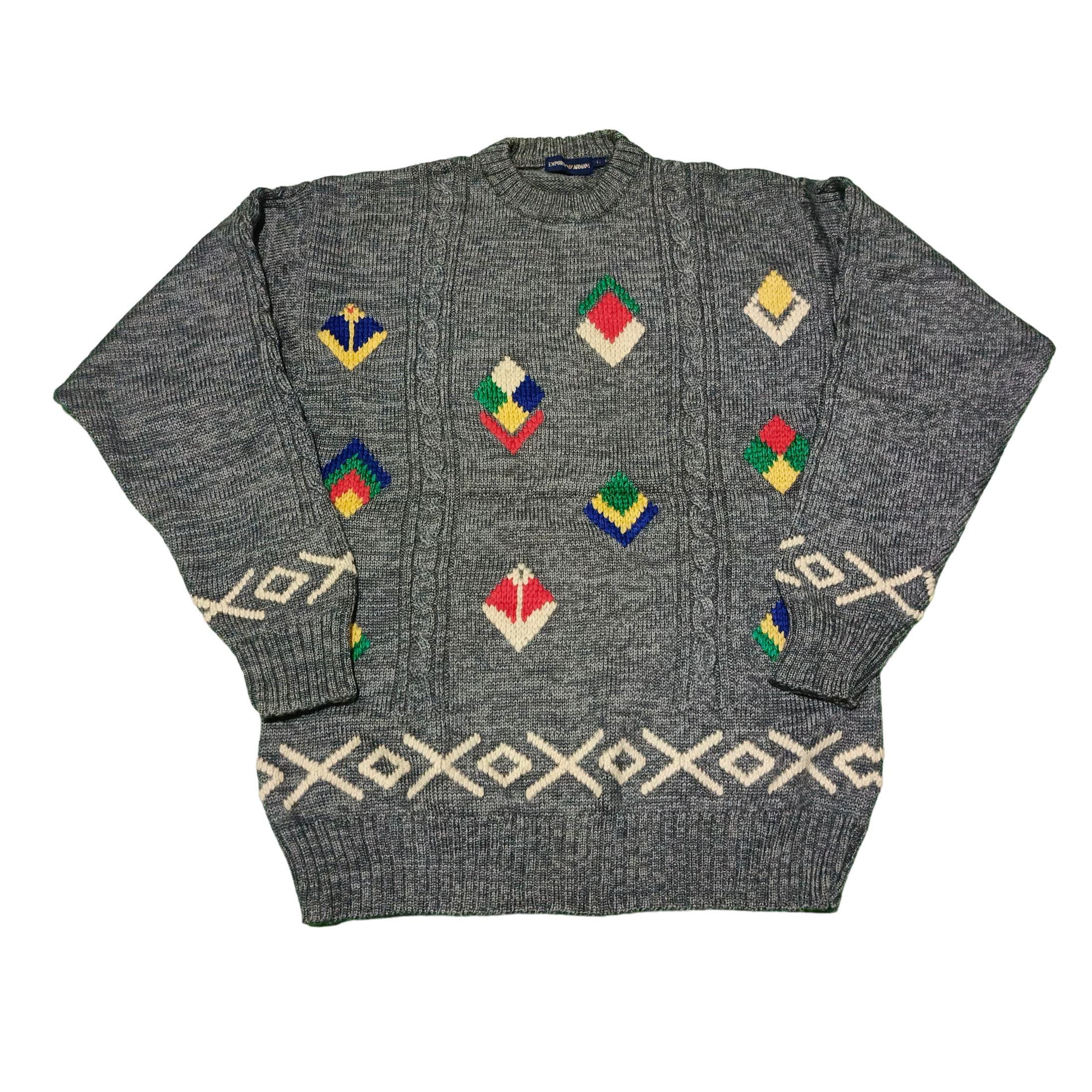 Vintage Armani Jumper - Etsy