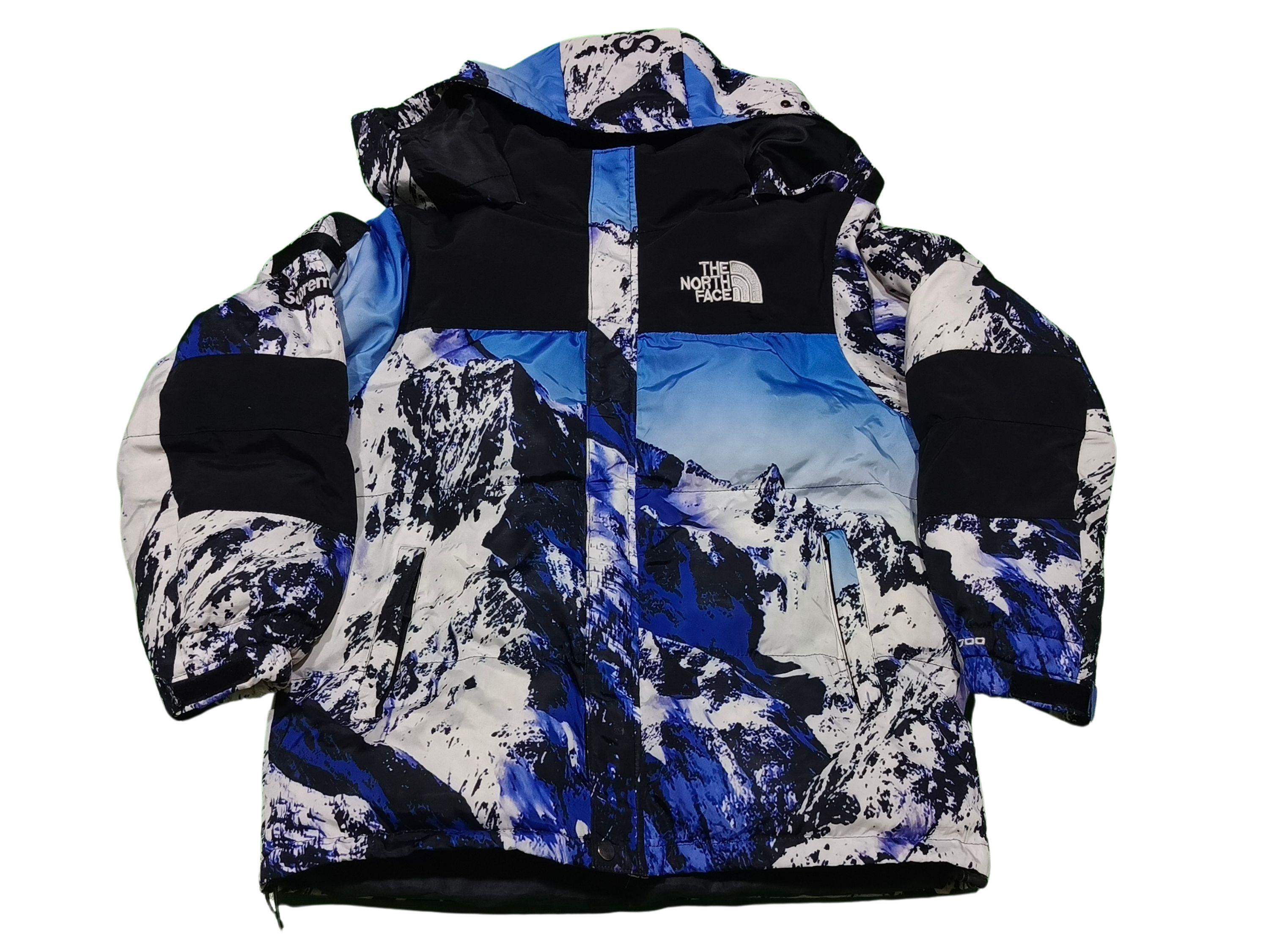 Supreme X the North Face Baltoro Puffer Jacket | Blue Mountain