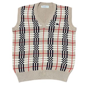 トップス Burberry London vest vintage 80s 90s Burberry × Vintage Vintage Burberry London Quilted Vest