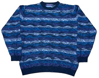 Vintage 1990s Coogi Classic Knit Sweater / Vintage Coogi / Cosby