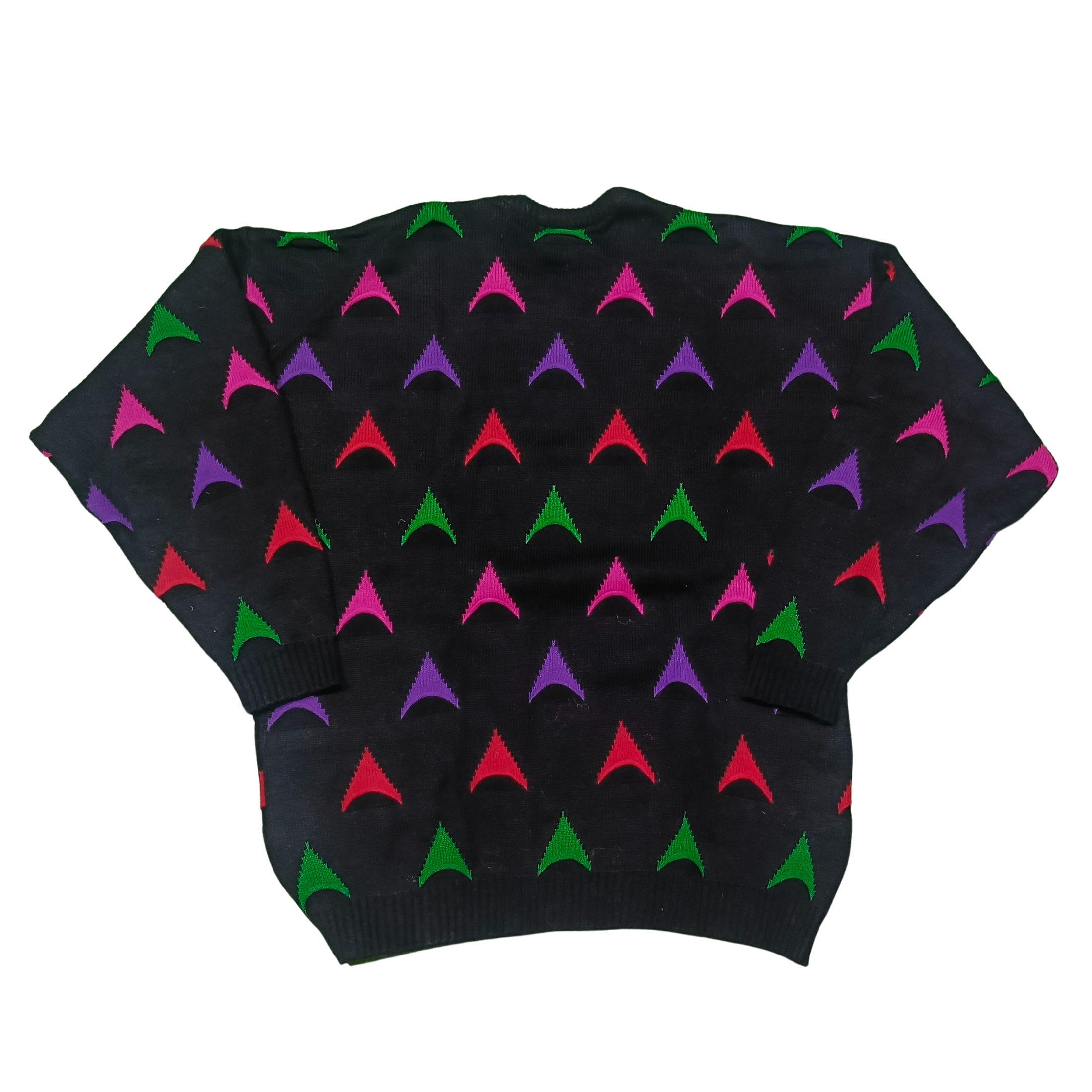 ヴィンテージ Coogi スタイル セーター 90年代 幾何学模様 ニット 