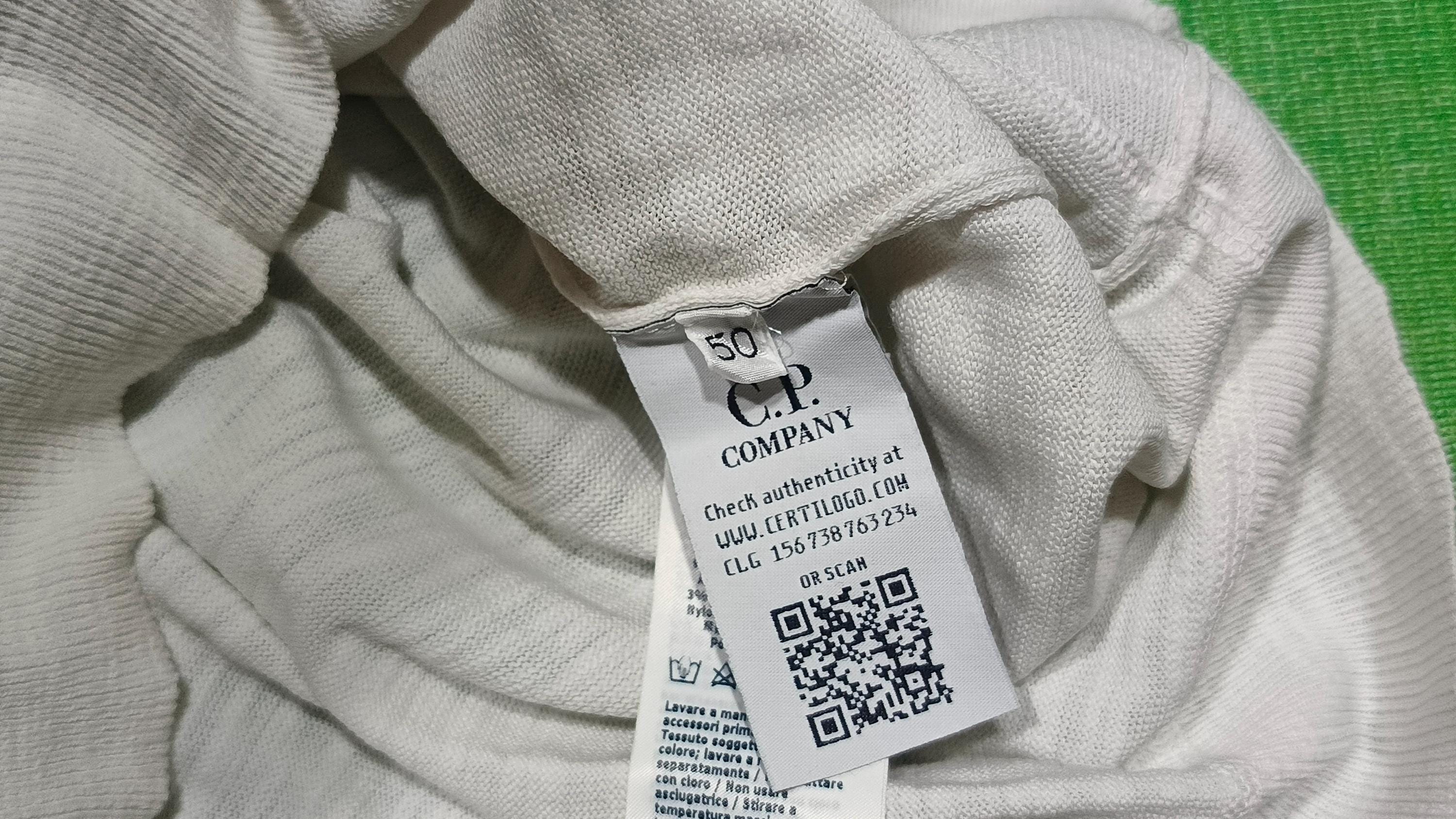 ヴィンテージ CP Company コットンニットセーター：イタリアデザイナー