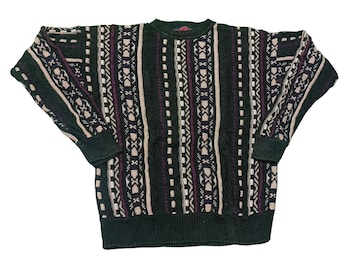 Vintage 90s Coogi Blues Sweater - Tagged Large - Etsy