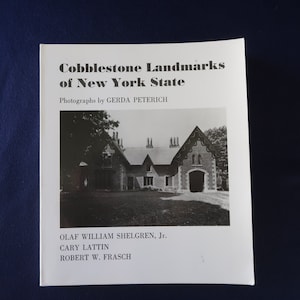 COBBLESTONE Landmarks of New York State NY architecture book 1978