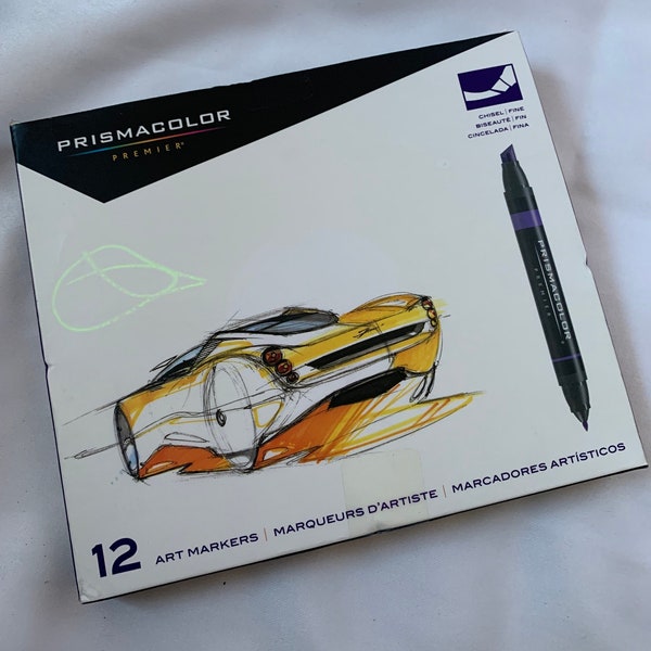 PRISMACOLOR Premier 12 ART MARKERS 3620 Double Ended primary secondary