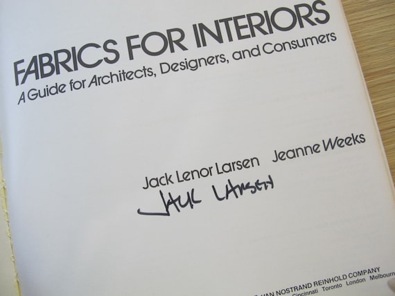 And Consumers Fabrics For Interiors A Guide For Architects