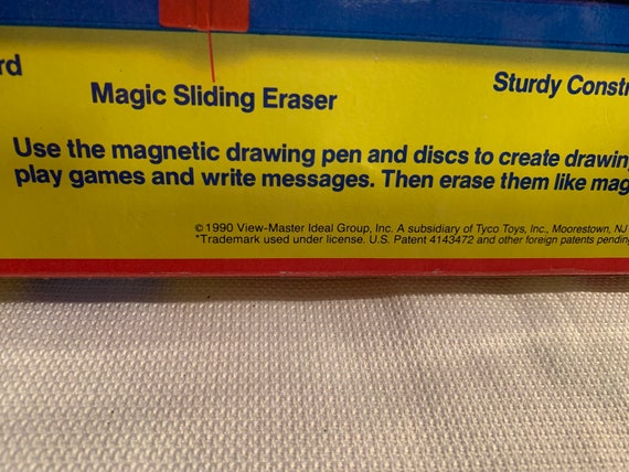 1990 TYCO Magna Doodle Magic Magnetic Drawing Toy as Seen on