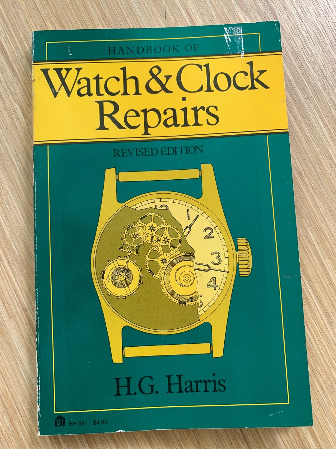 Watch & Clock Repairs Book Revised Edition H.G. Harris Etsy