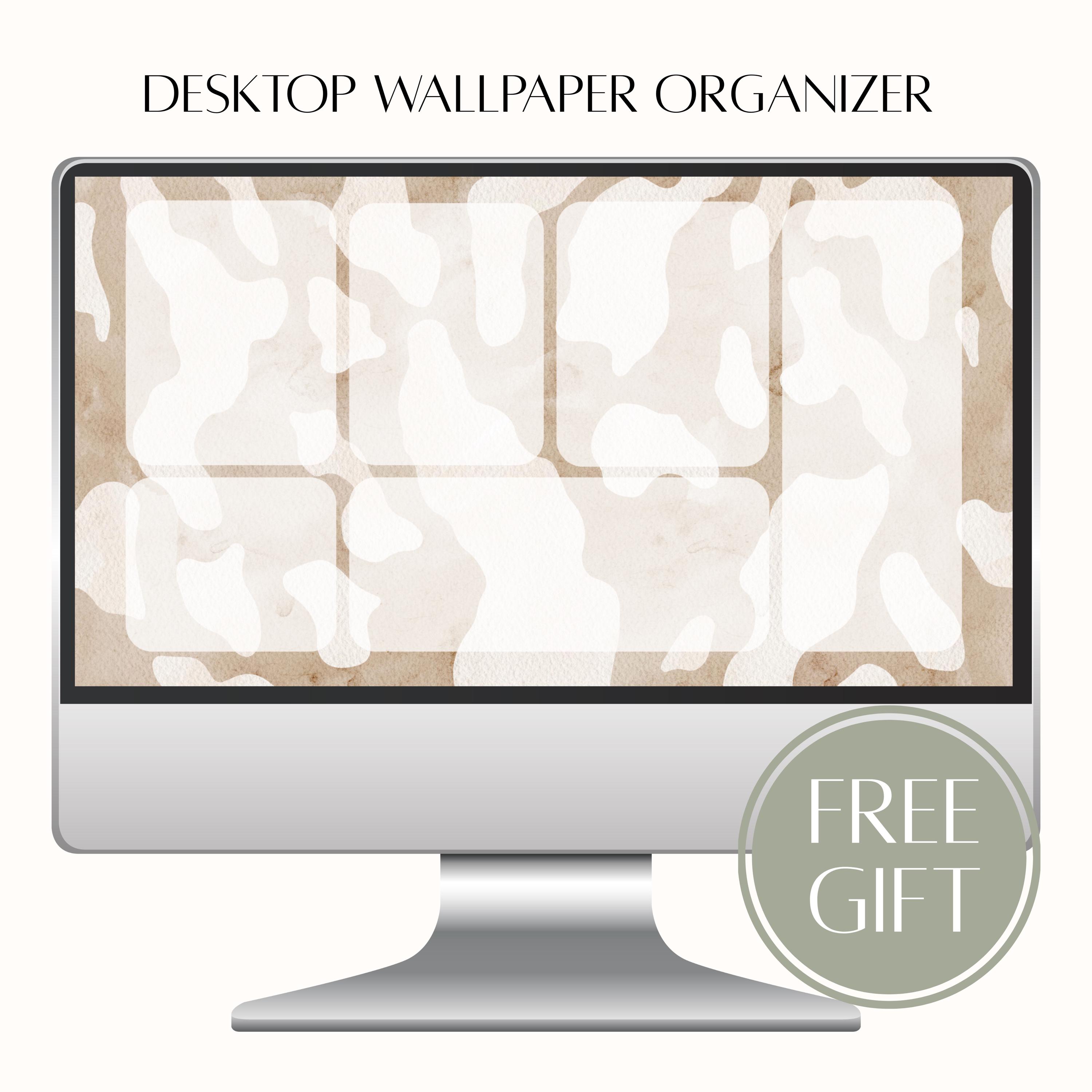 Animal Print Watercolor Icon Pack Boho Chic Desktop Folder Icons for ...