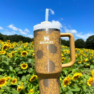 40oz  Sunflower Tumbler