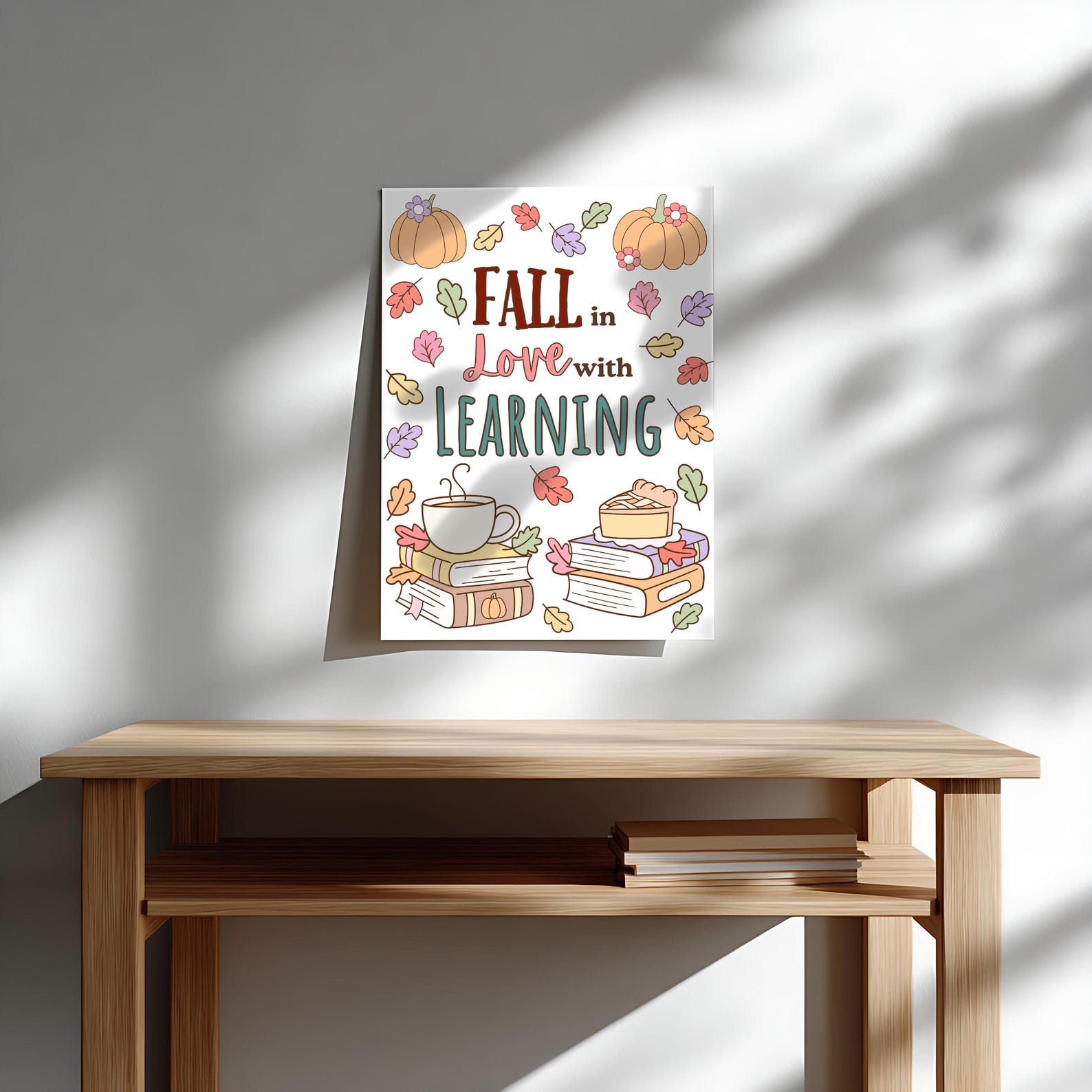 Fall/halloween Classroom Posters | Autumn Bulletin Board Decor | Cutesy ...