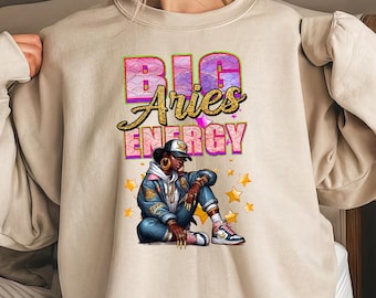 Aries Girl PNG | Big Aries Energy, Sublimation Design (Digital Download)