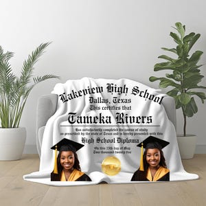 School Diploma Editable Certificate Template, University Diploma, College Degree Certificate, Certificate of Completion, Digital File