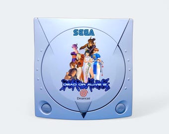 Dreamcast DOA2 Printed Shell (Console Shell)