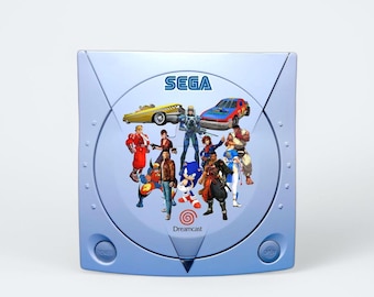 Dreamcast Characters Theme Printed Shell (Send-In Console Print Service)