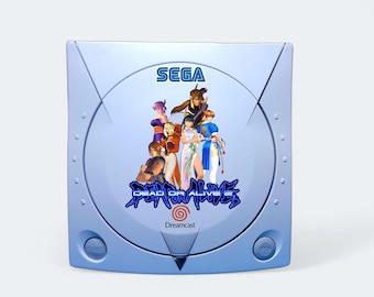 Dreamcast DOA 2 Printed Shell (Send-In Console Print Service)