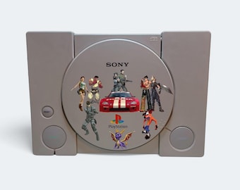 PS1 Characters Theme Printed Shell (Console Shell SCPH-5501)