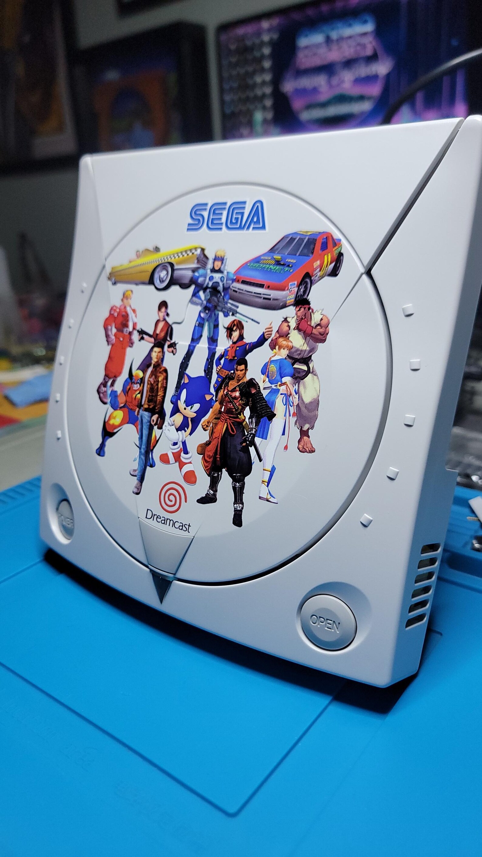 Dreamcast Characters Theme Printed Shell (console Shell) - Etsy