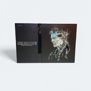 PS2 Slim MGS 2 gedruckte Schale (Send-In-Konsolen-Druckdienst)