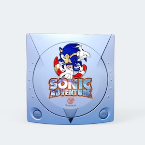 Dreamcast Sonic Adventure Printed Shell (Send-In Console Print Service)