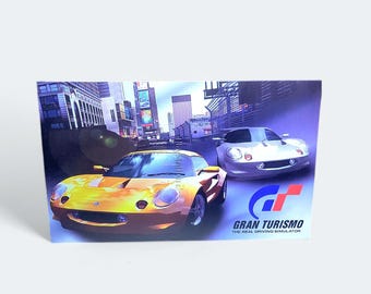 PS2 FAT Gran Turismo Printed Shell (Send-In Console Print Service)