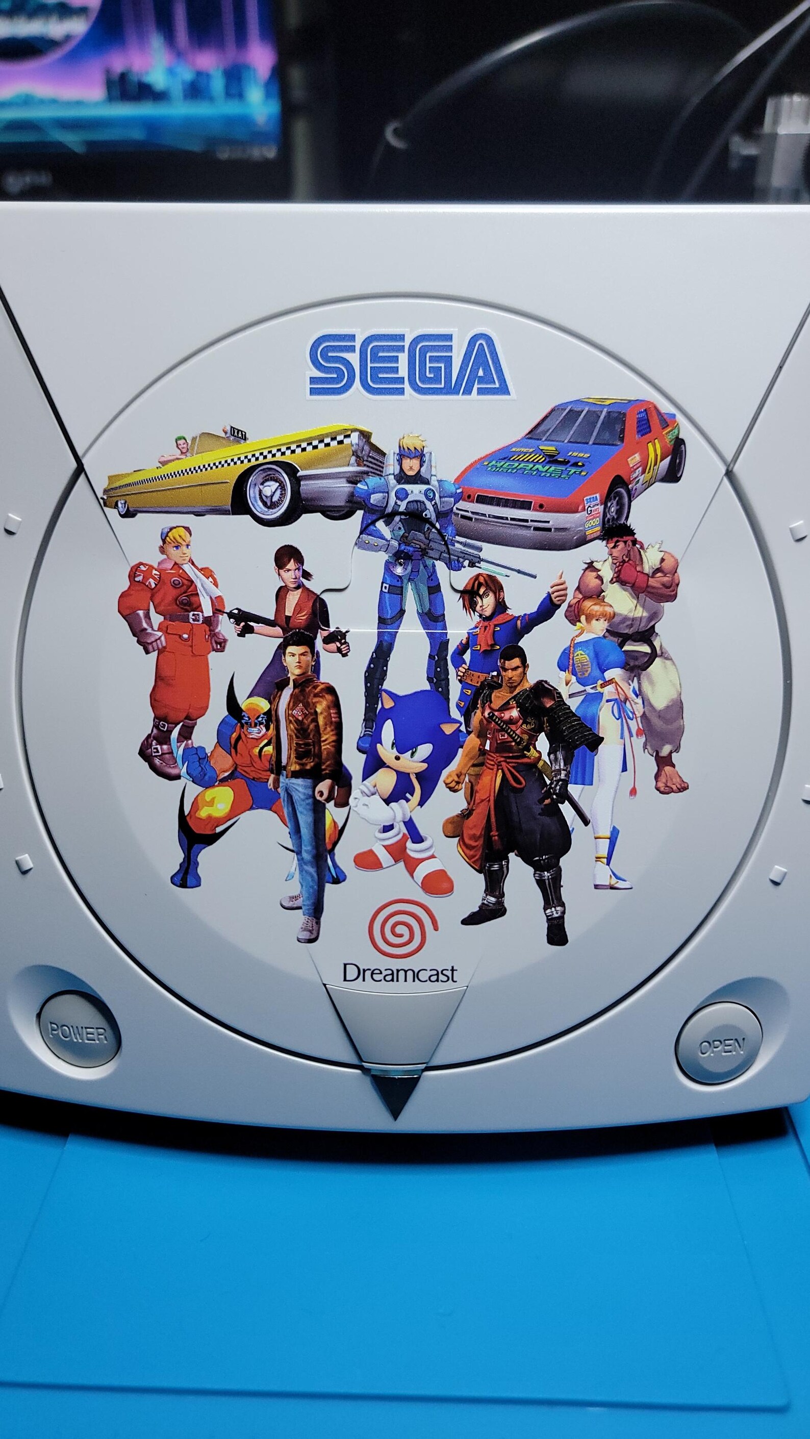 Dreamcast Characters Theme Printed Shell (console Shell) - Etsy