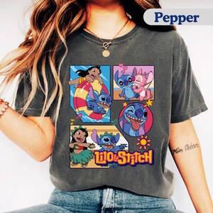 Lilo And Stitch Shirt, Disney Blue Monster T-Shirt, Stitch Lover Gift, Lilo And Stitch Sweatshirt, Stitch and Lilo Inspired Tee, Lilo Shirt.